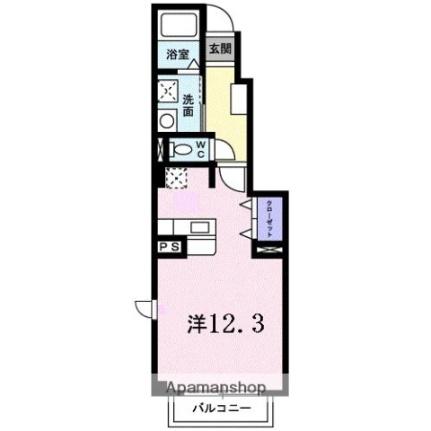 サンフラワーＡ 102｜香川県高松市円座町(賃貸アパート1R・1階・33.15㎡)の写真 その2