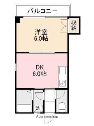 コーポ室町 301｜香川県高松市室町(賃貸マンション1DK・3階・27.70㎡)の写真 その2