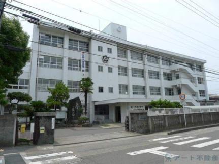 画像17:雄新中学校(中学校)まで592m