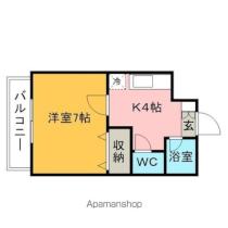 ピュア松本 307. ｜ 福岡県久留米市御井町（賃貸マンション1K・3階・20.52㎡） その20