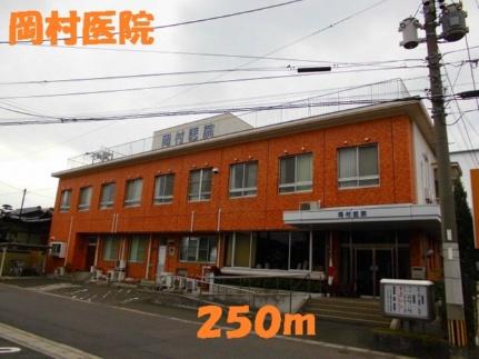 画像18:岡村医院(病院)まで250m