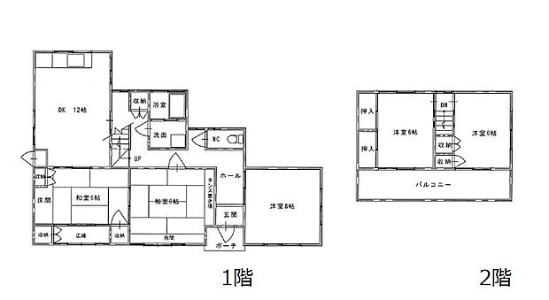 ＪＲ山陽本線 高島駅まで 徒歩27分(5DK)の間取り